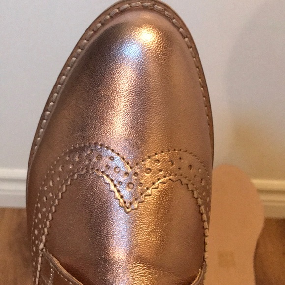 Asos derbies size 10 (us) - color nude metallic - Picture 2 of 4